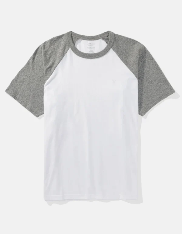 Oversized Short-Sleeve Raglan T-Shirt - Image 4