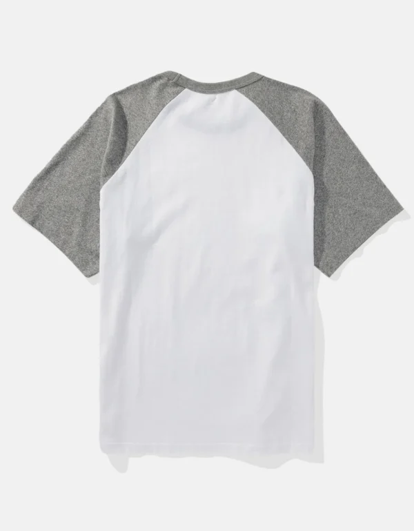 Oversized Short-Sleeve Raglan T-Shirt - Image 5