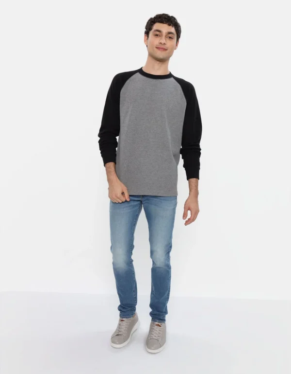 Long-Sleeve Raglan Thermal T-Shirt